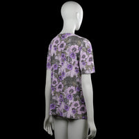 T-shirt - Purple & Gray - Size M