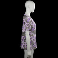 T-shirt - Purple & Gray - Size M