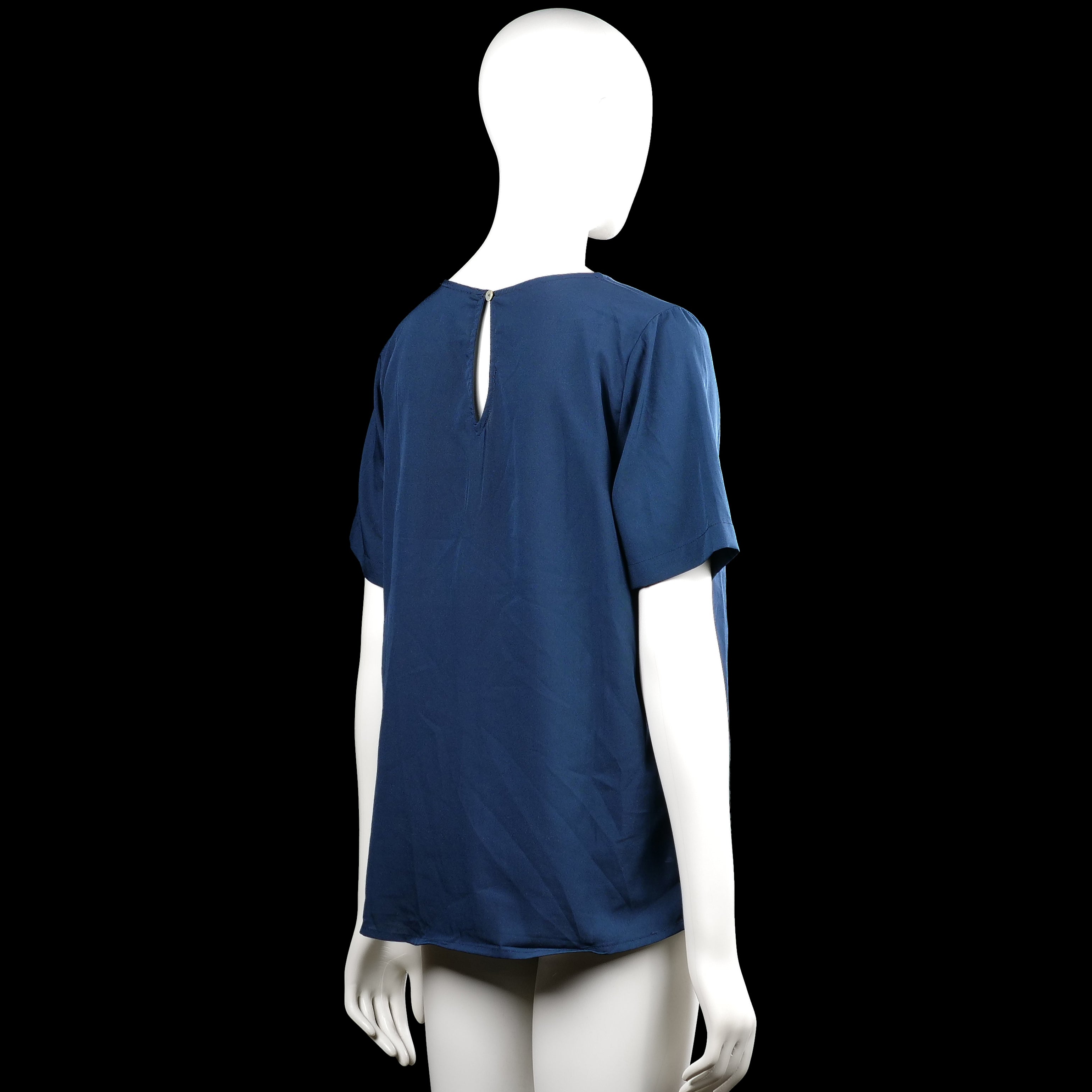 T-shirt - Navy - Size 36