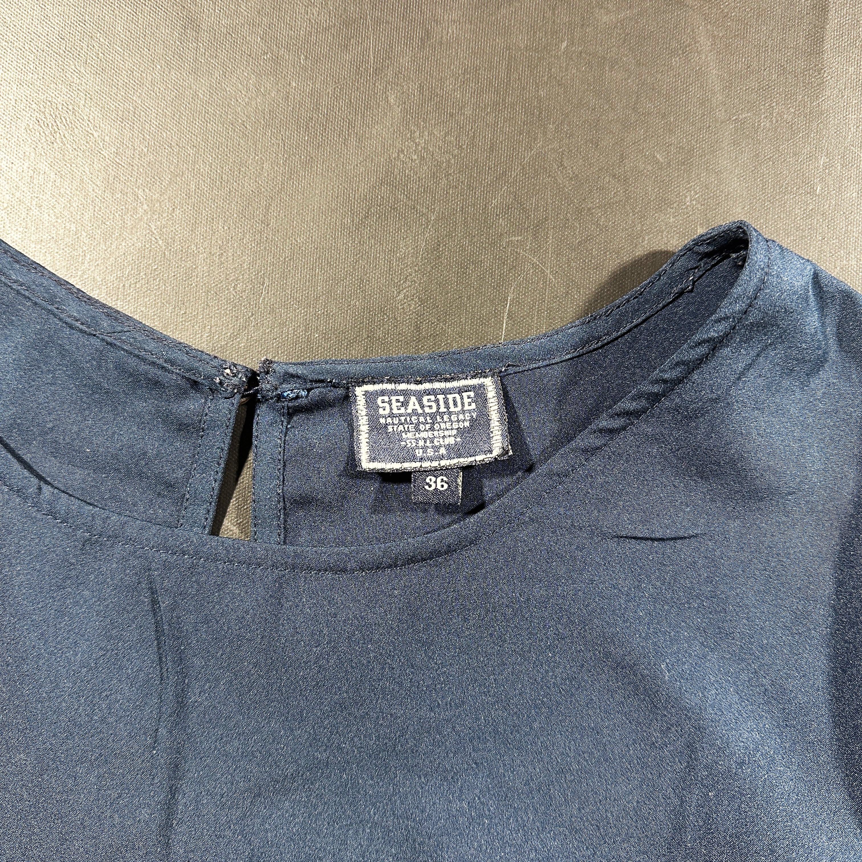T-shirt - Navy - Size 36