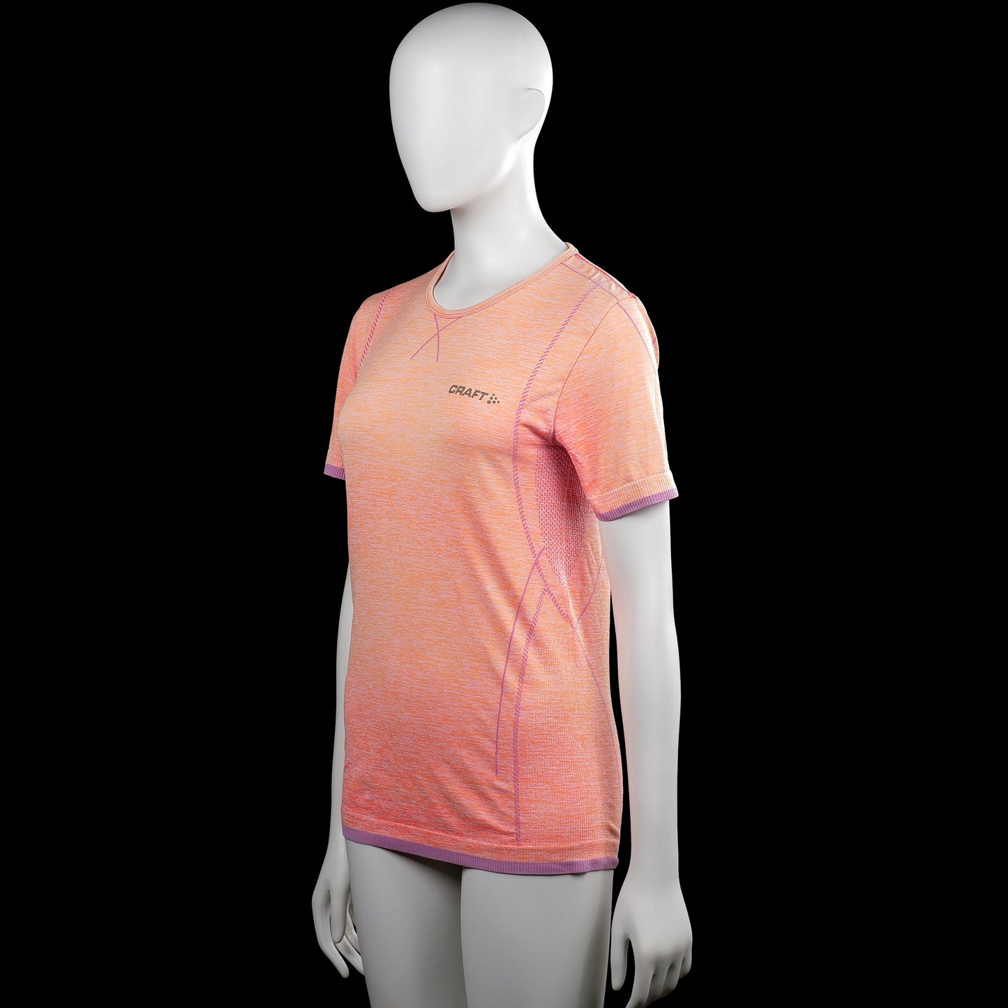 T-shirt - Orange & Purple - Size M
