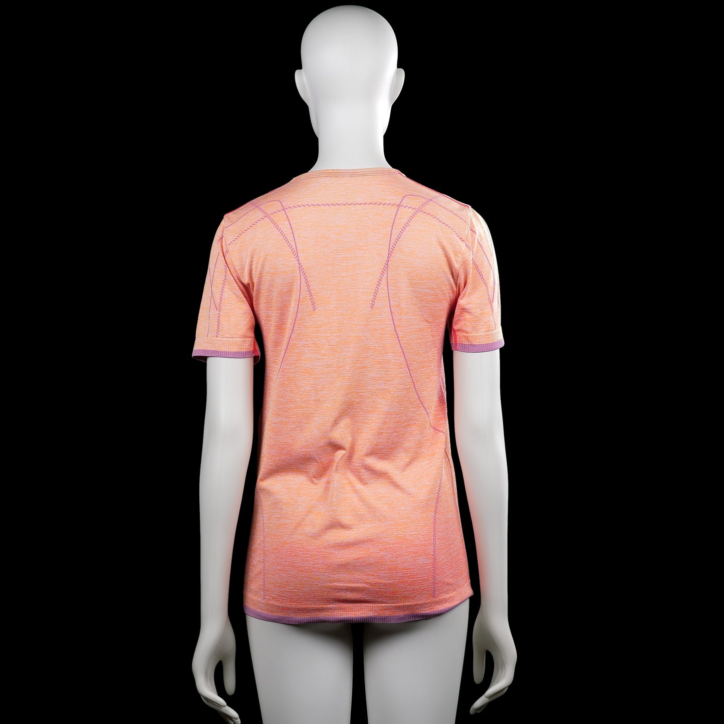 T-shirt - Orange & Purple - Size M