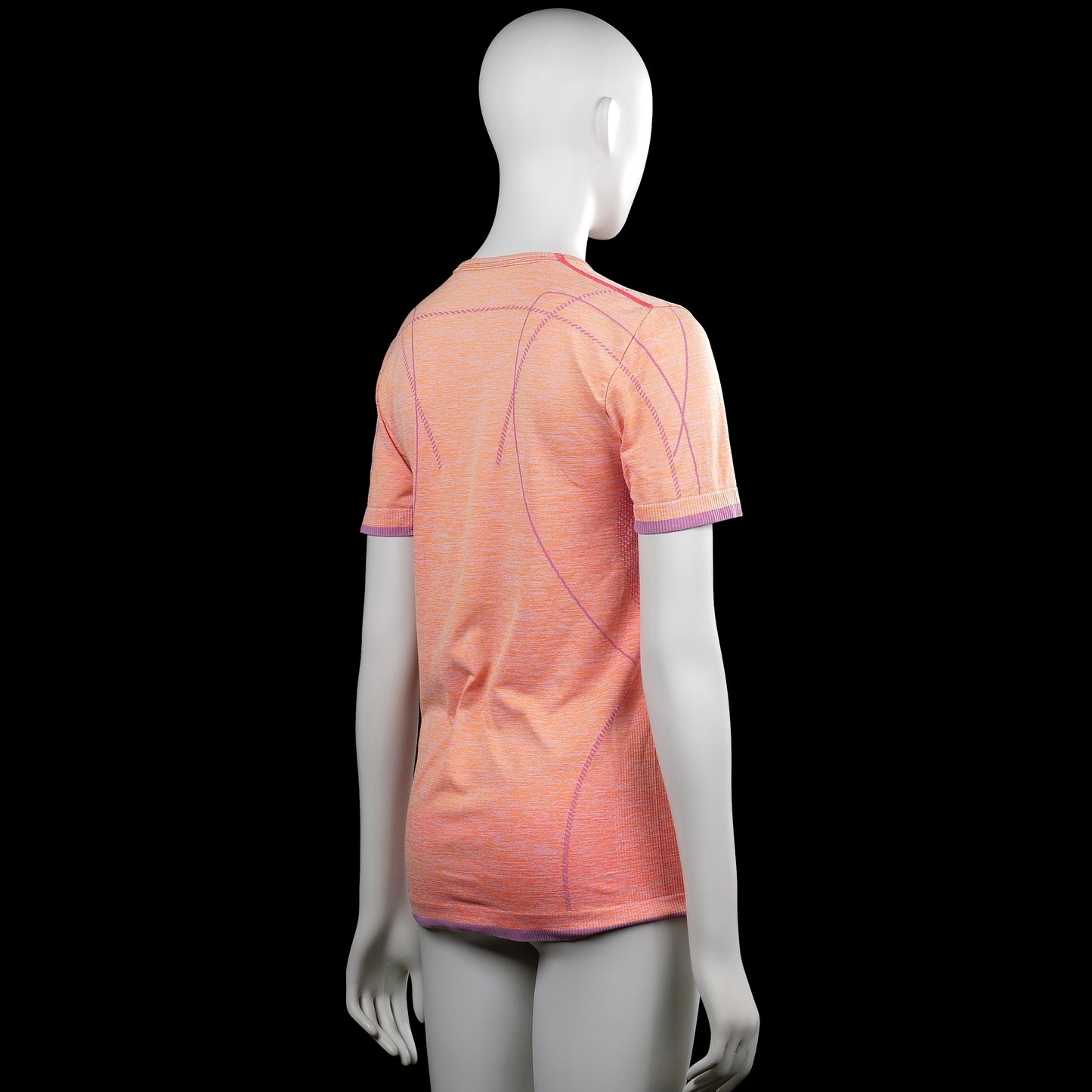 T-shirt - Orange & Purple - Size M