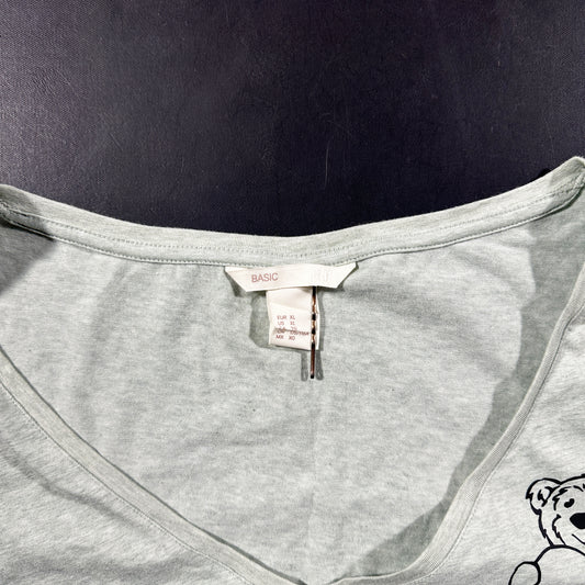 T-shirt - Light Gray - Size XL