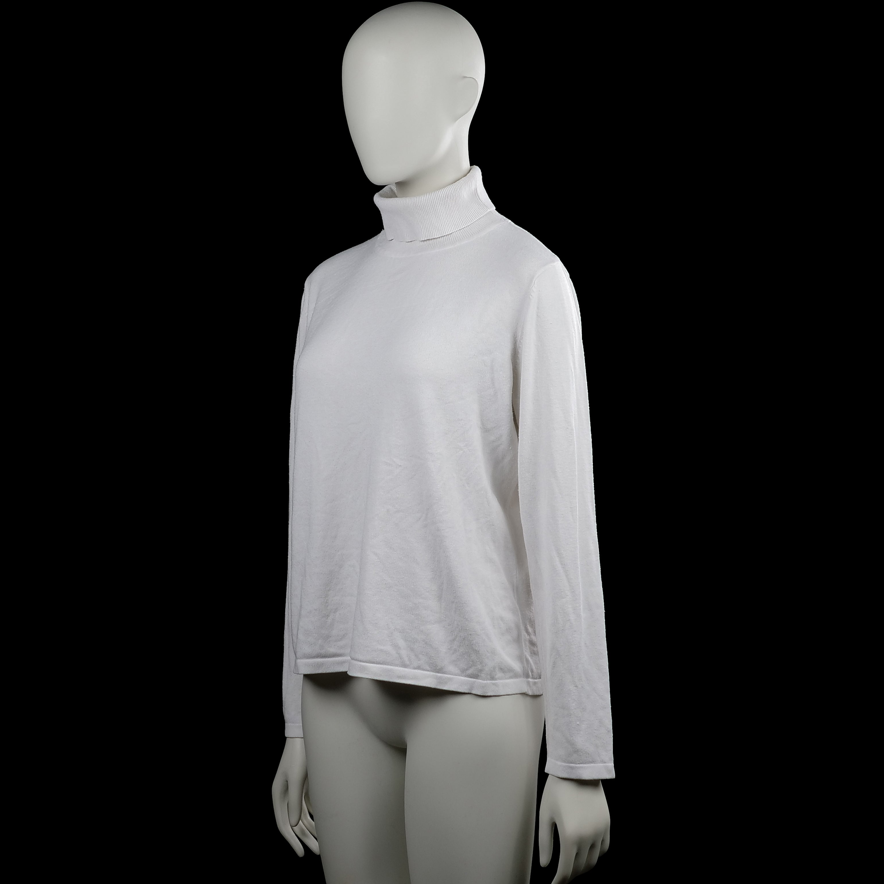 Turtleneck - White - Size L