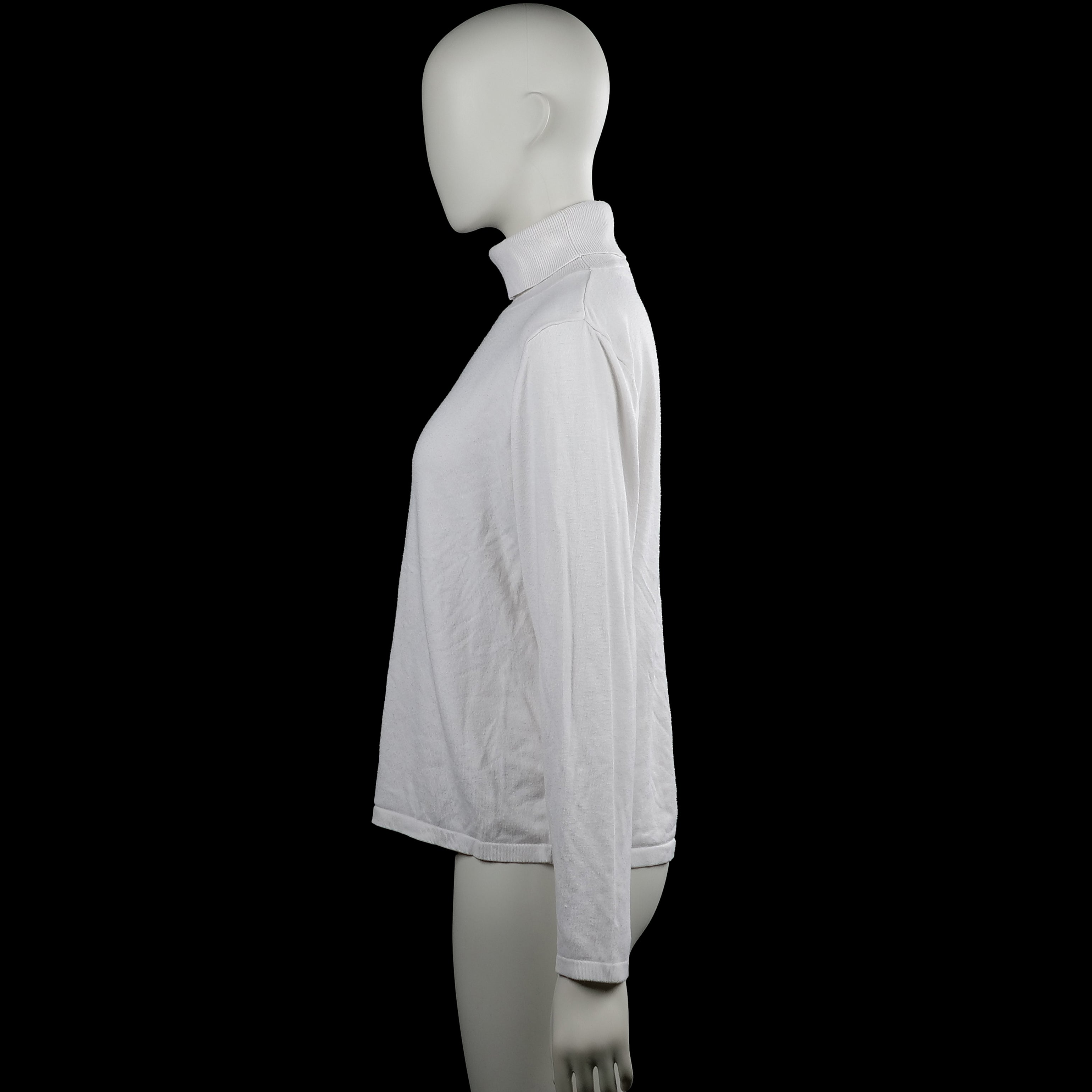 Turtleneck - White - Size L