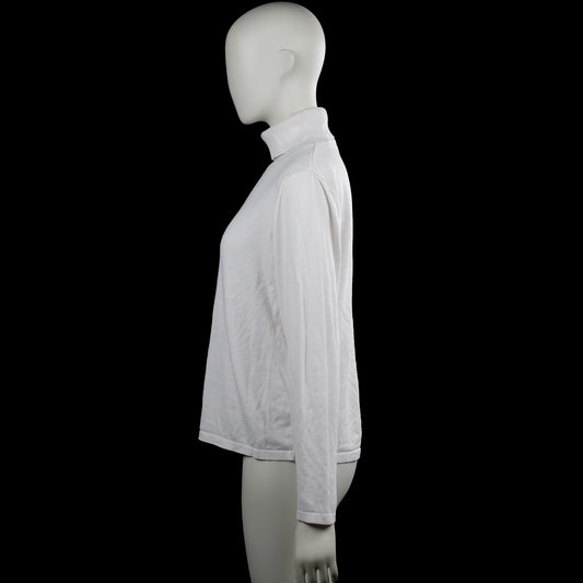 Turtleneck - White - Size L