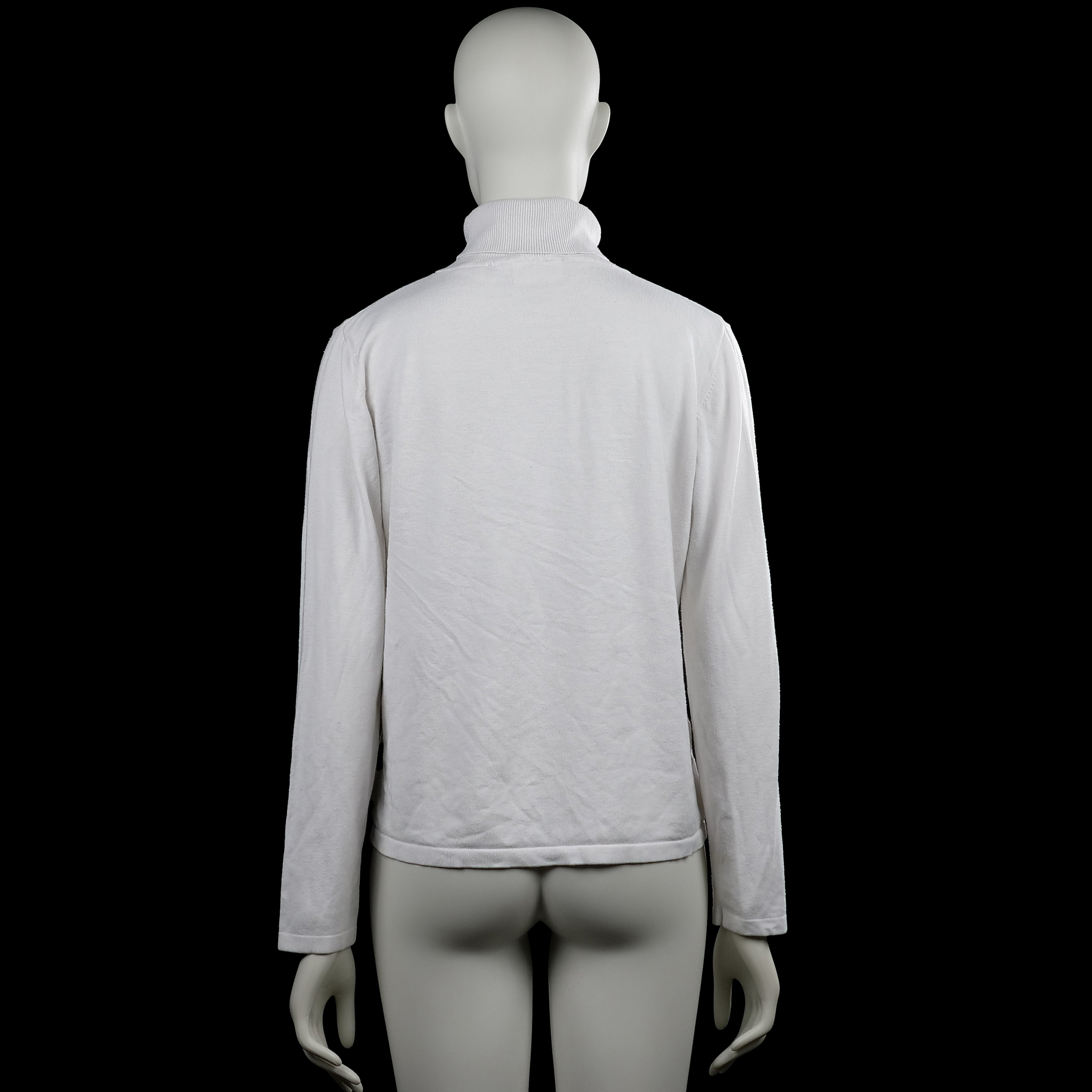 Turtleneck - White - Size L