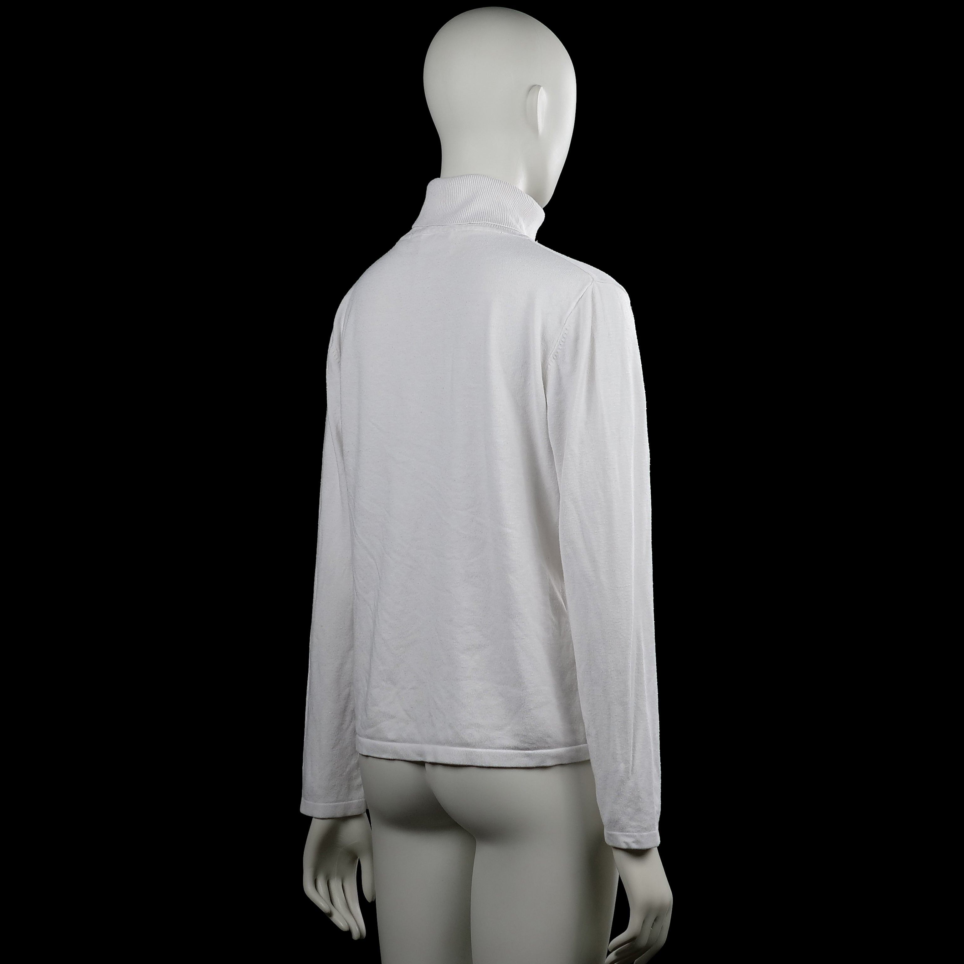 Turtleneck - White - Size L