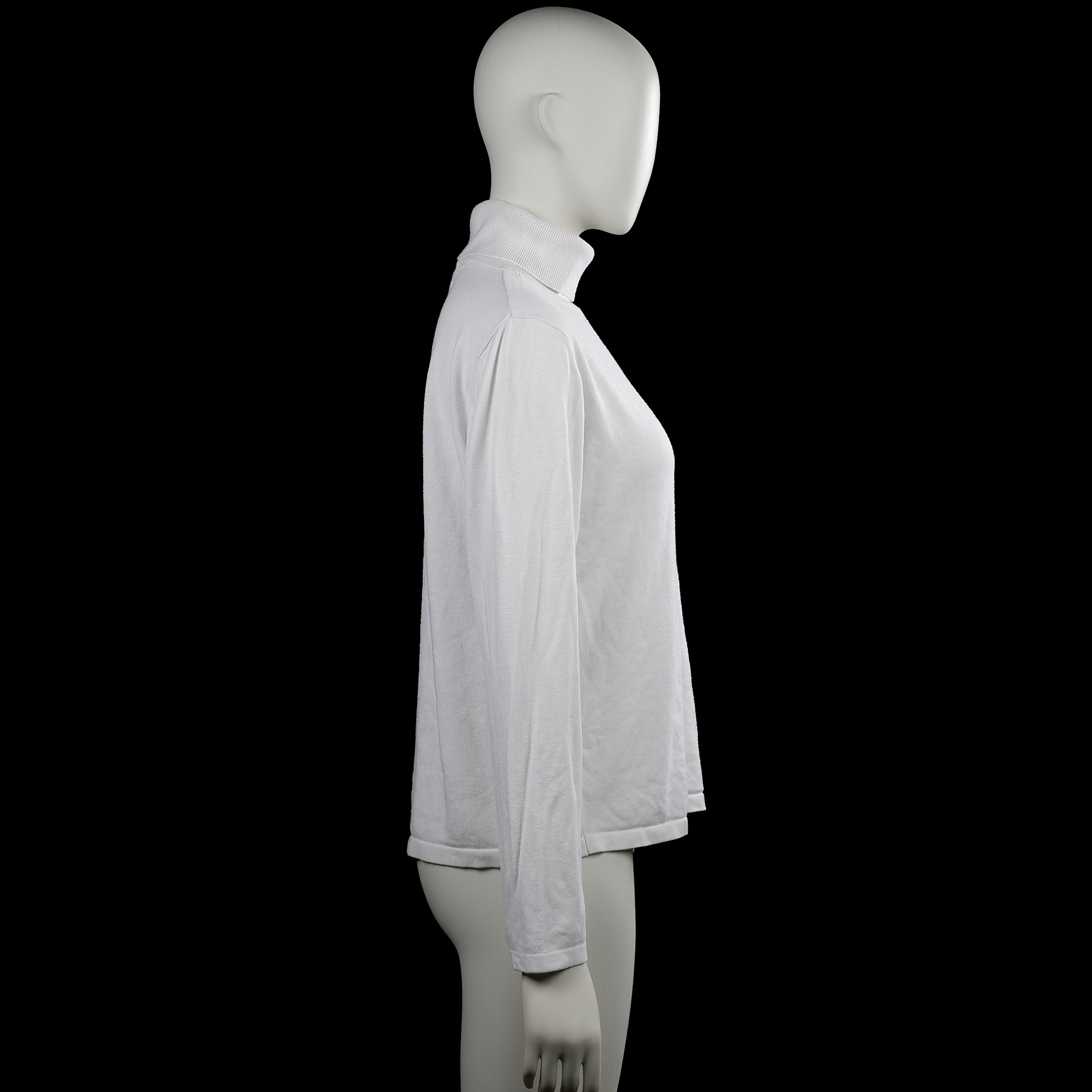 Turtleneck - White - Size L