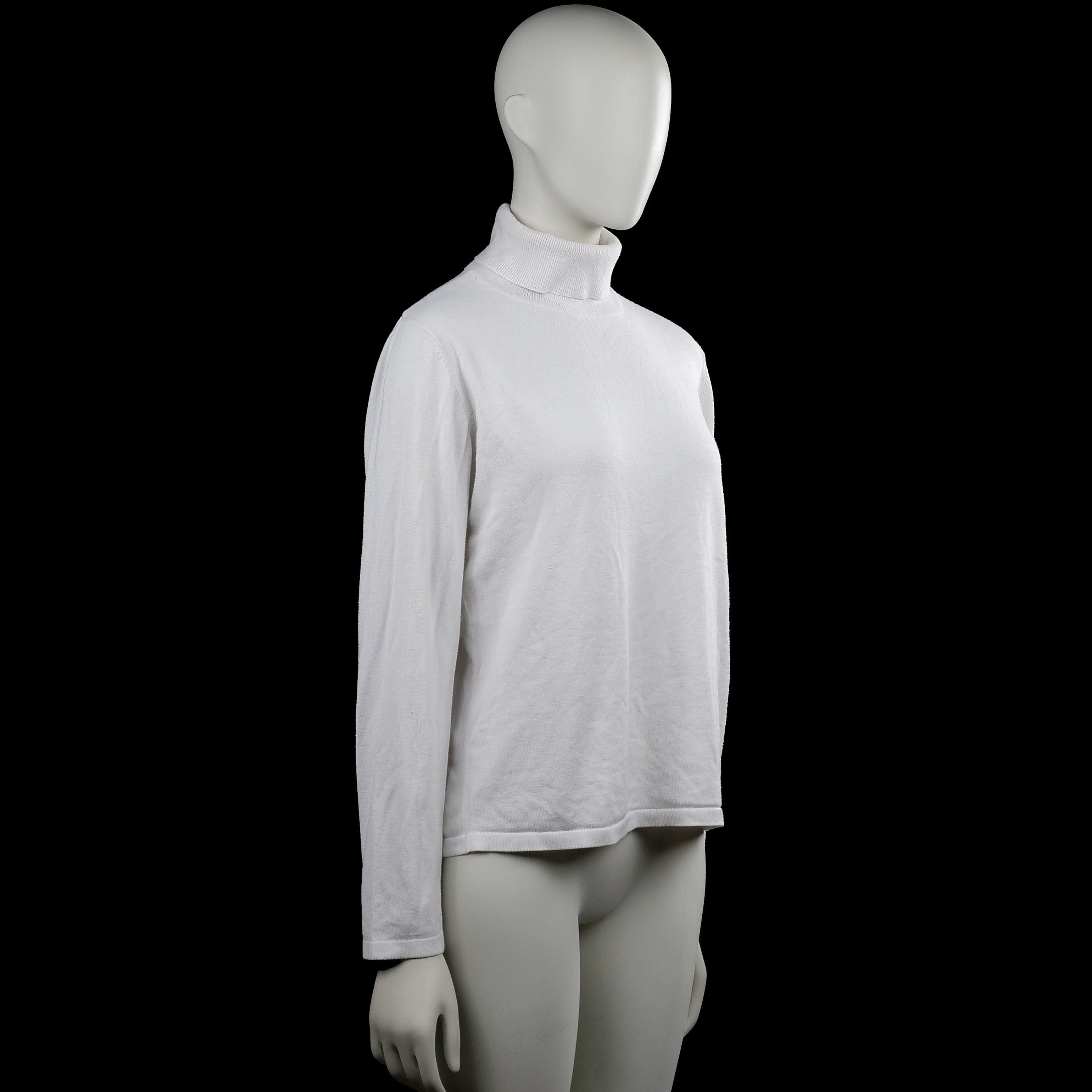 Turtleneck - White - Size L