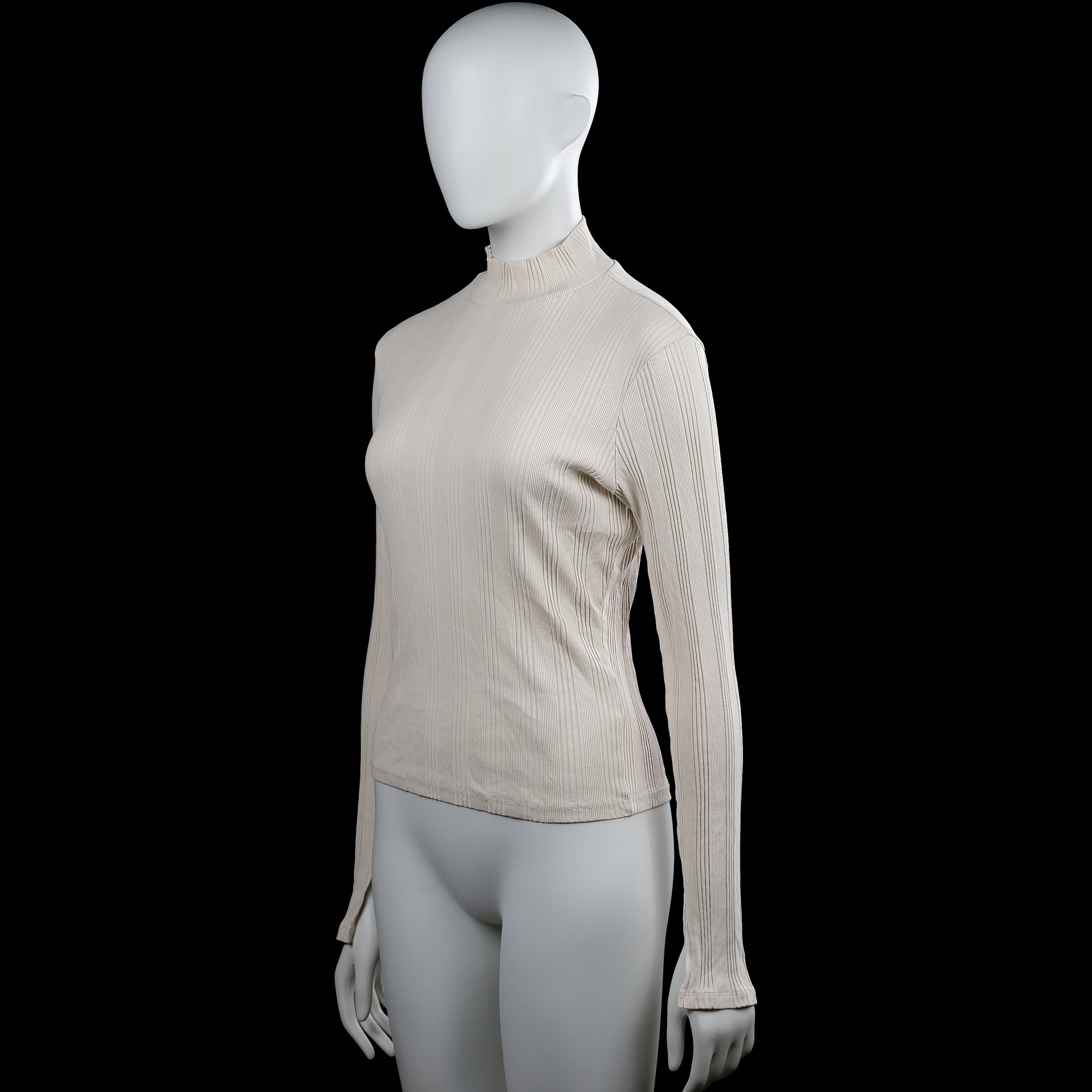 Turtleneck - Beige - Size M
