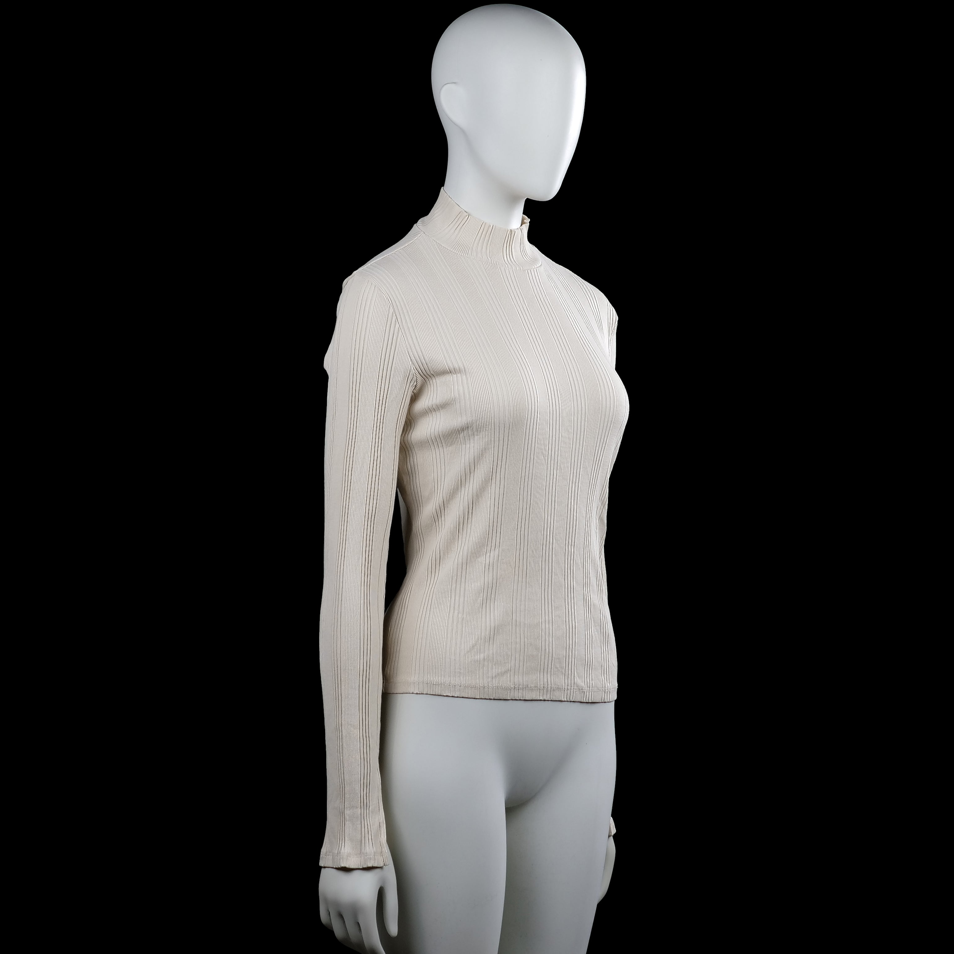 Turtleneck - Beige - Size M