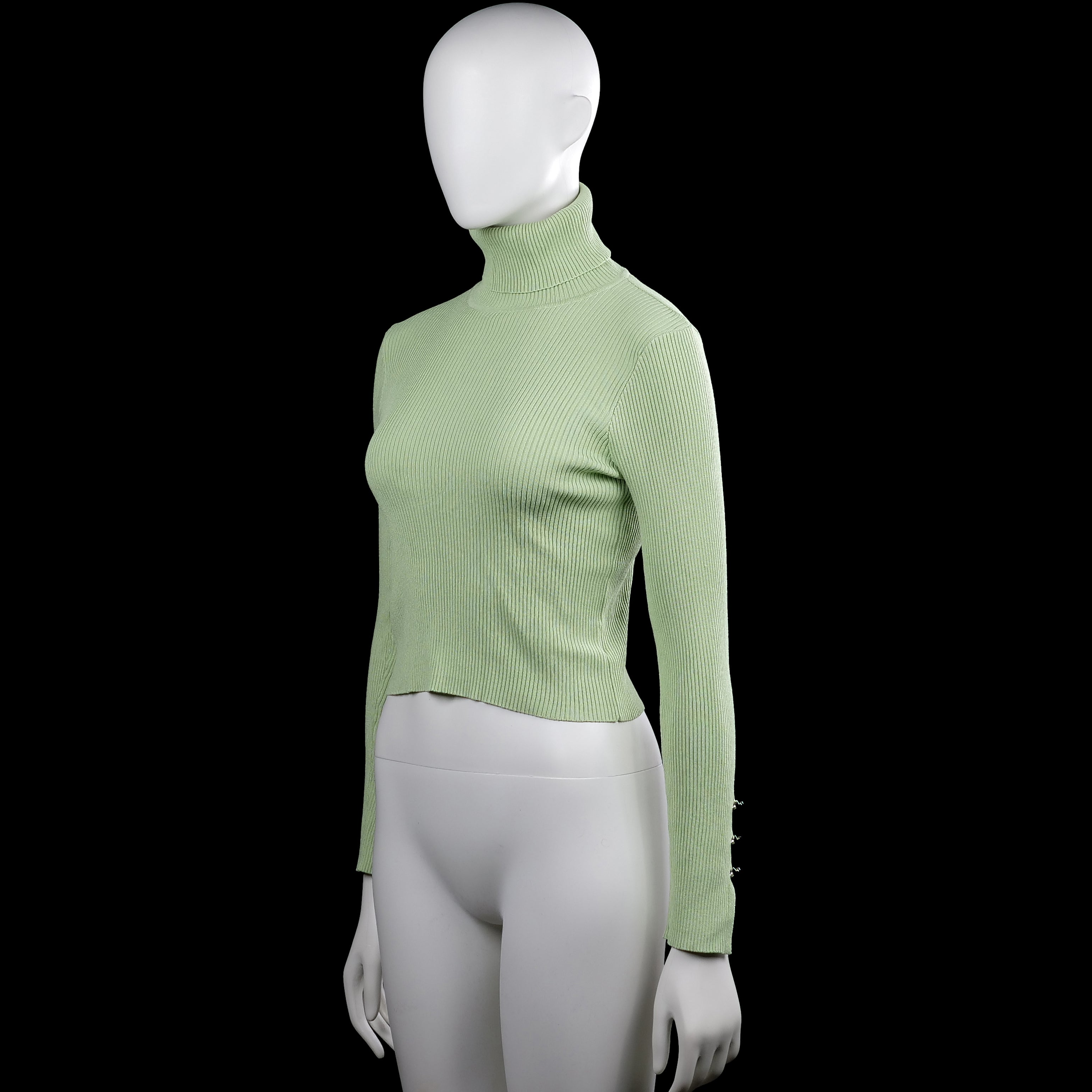 Turtleneck - Sage - Size S