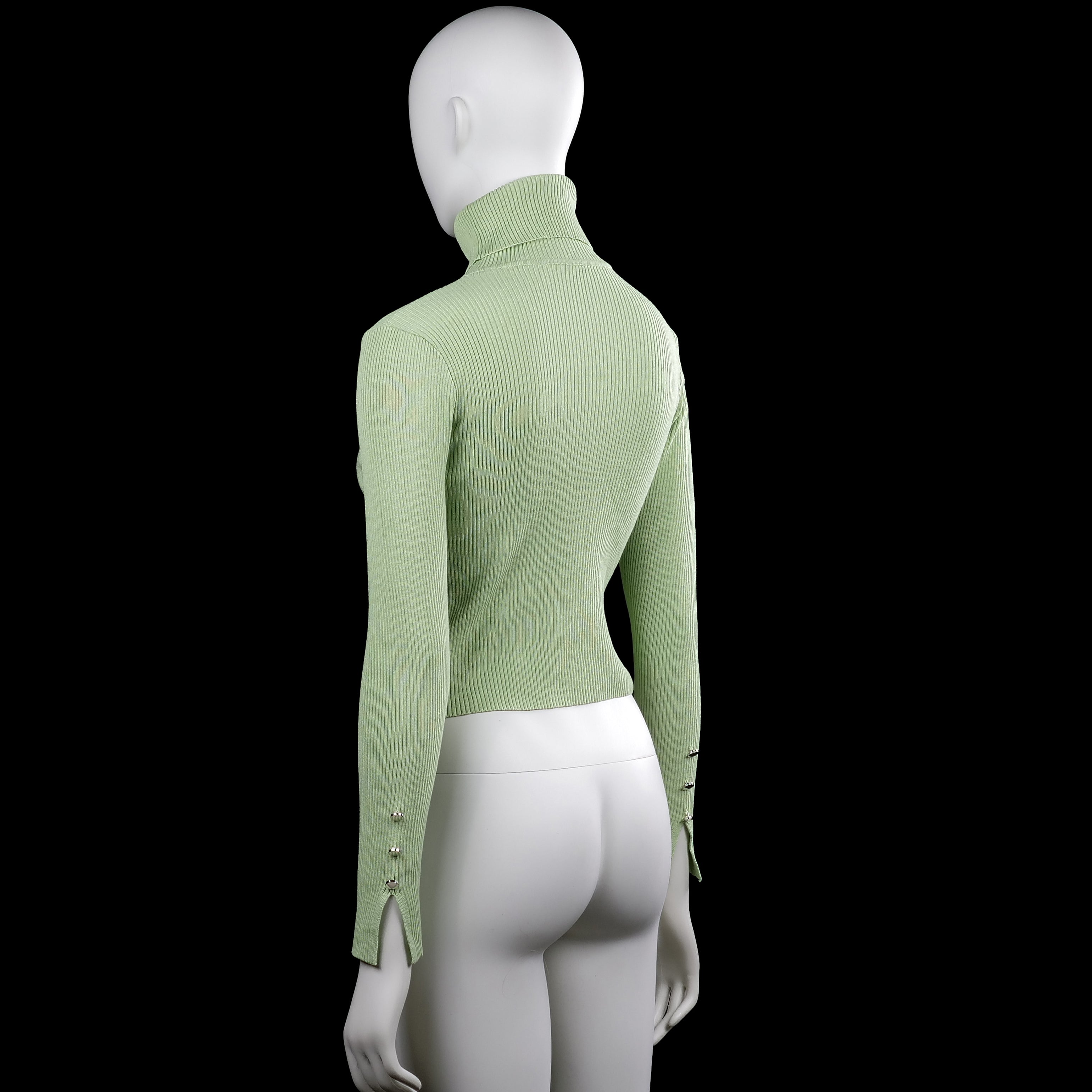 Turtleneck - Sage - Size S