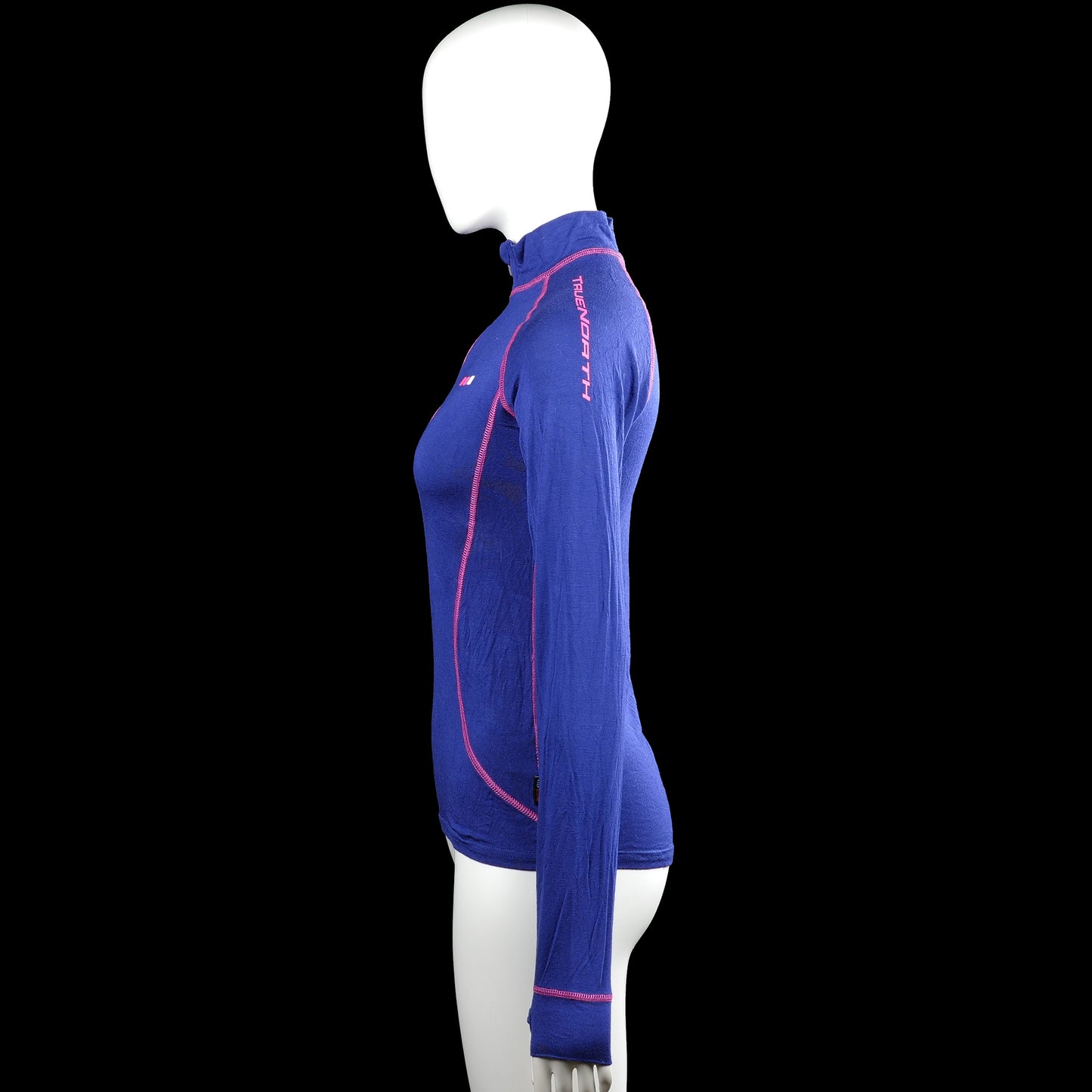 Sports top - Royal Blue & Pink - Size M