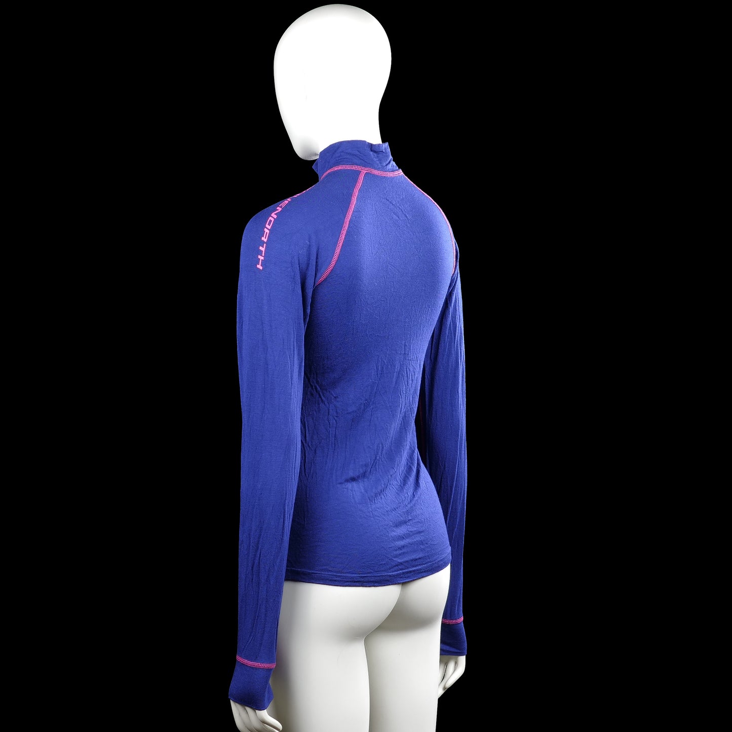 Sports top - Royal Blue & Pink - Size M