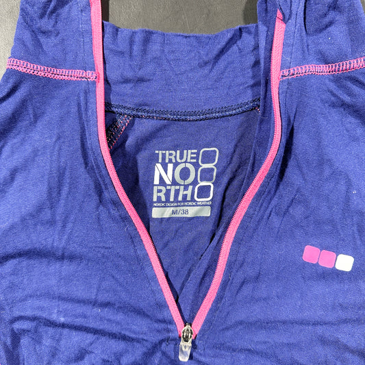 Sports top - Royal Blue & Pink - Size M