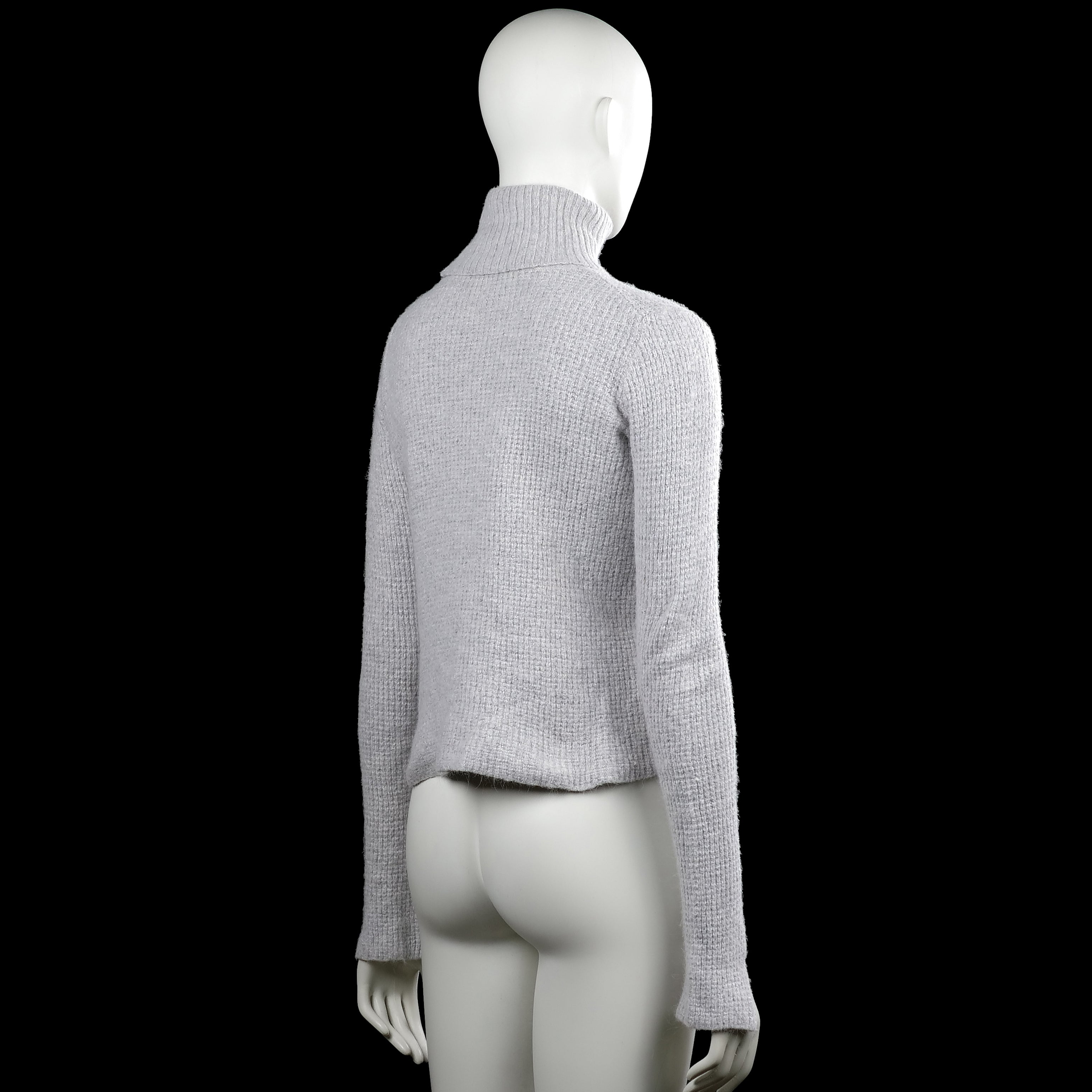 Turtleneck - Light Gray - Size S