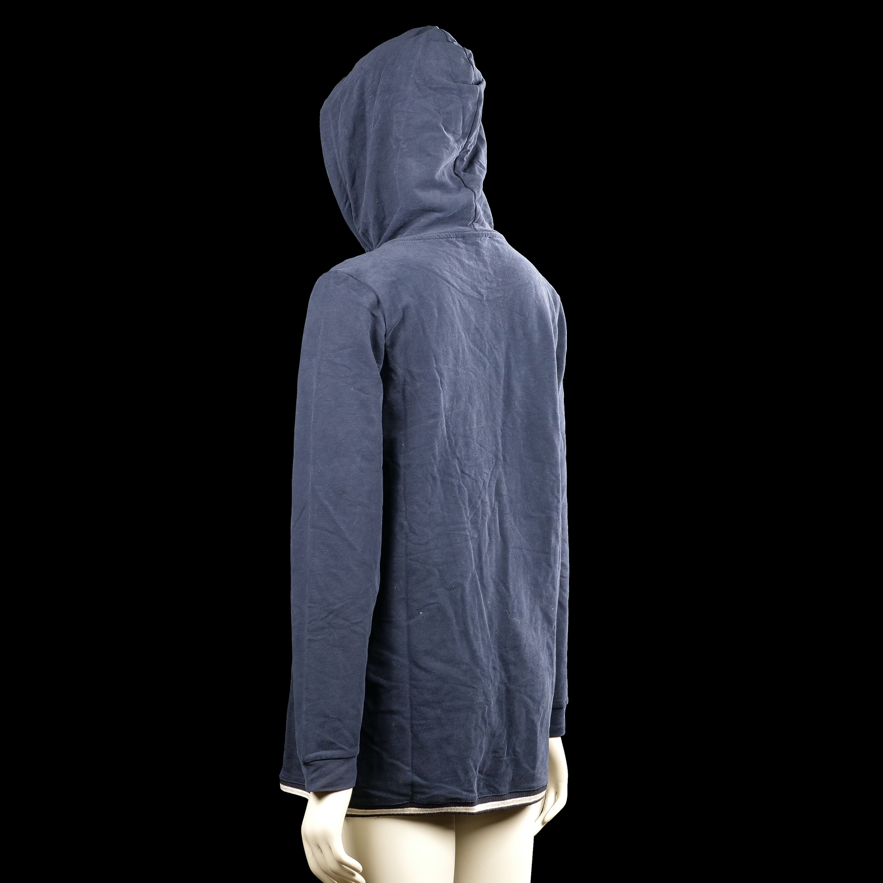 Hoodie - Navy & White - Size XL - (NEW)