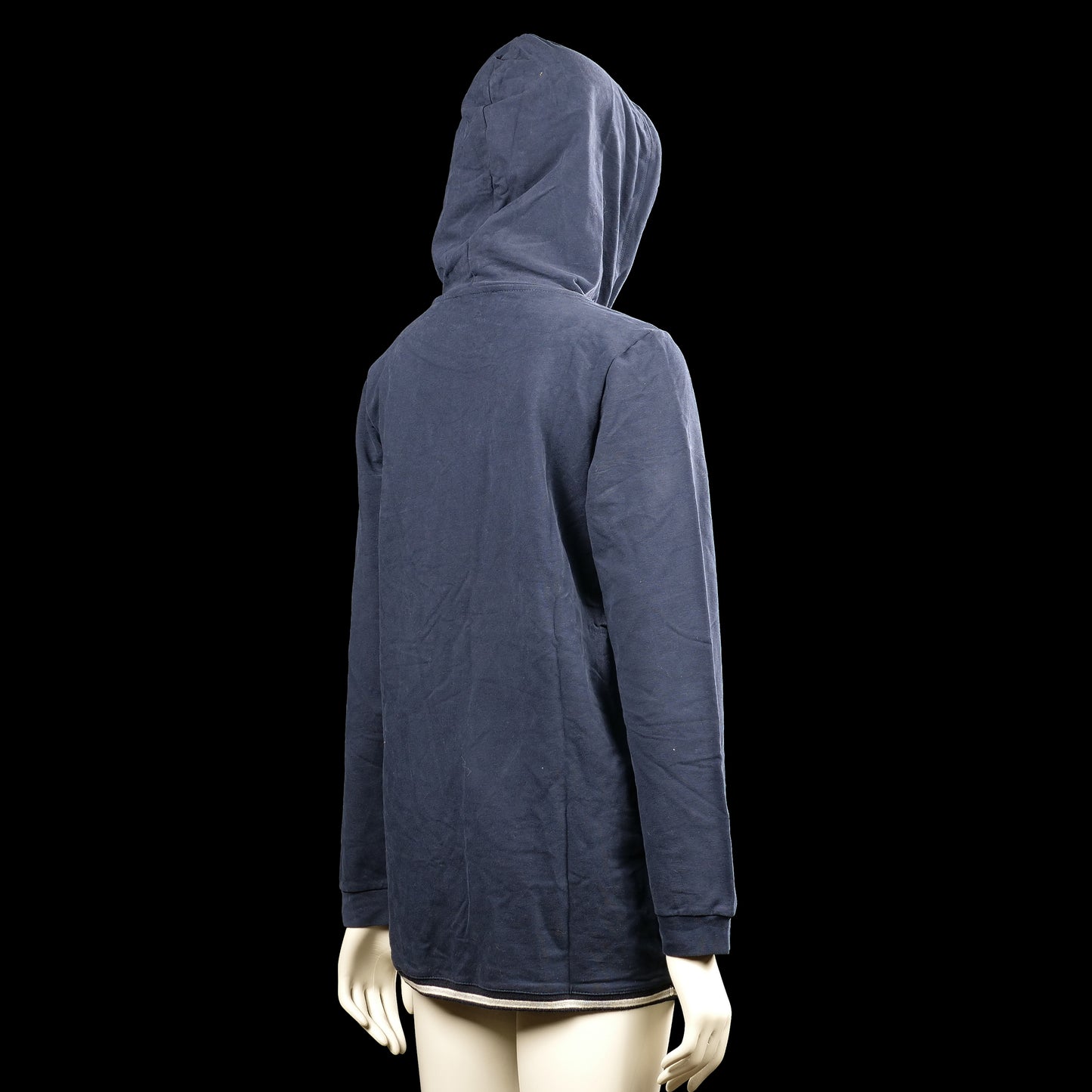 Hoodie - Navy & White - Size XL - (NEW)