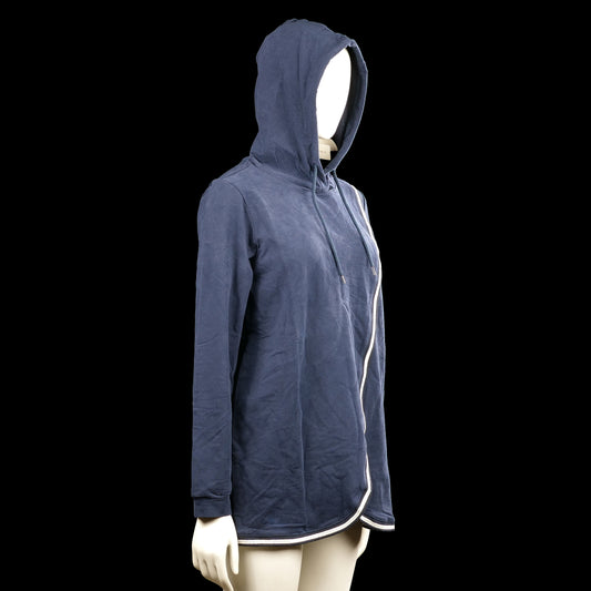Hoodie - Navy & White - Size XL - (NEW)