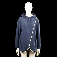 Hoodie - Navy & White - Size XL - (NEW)
