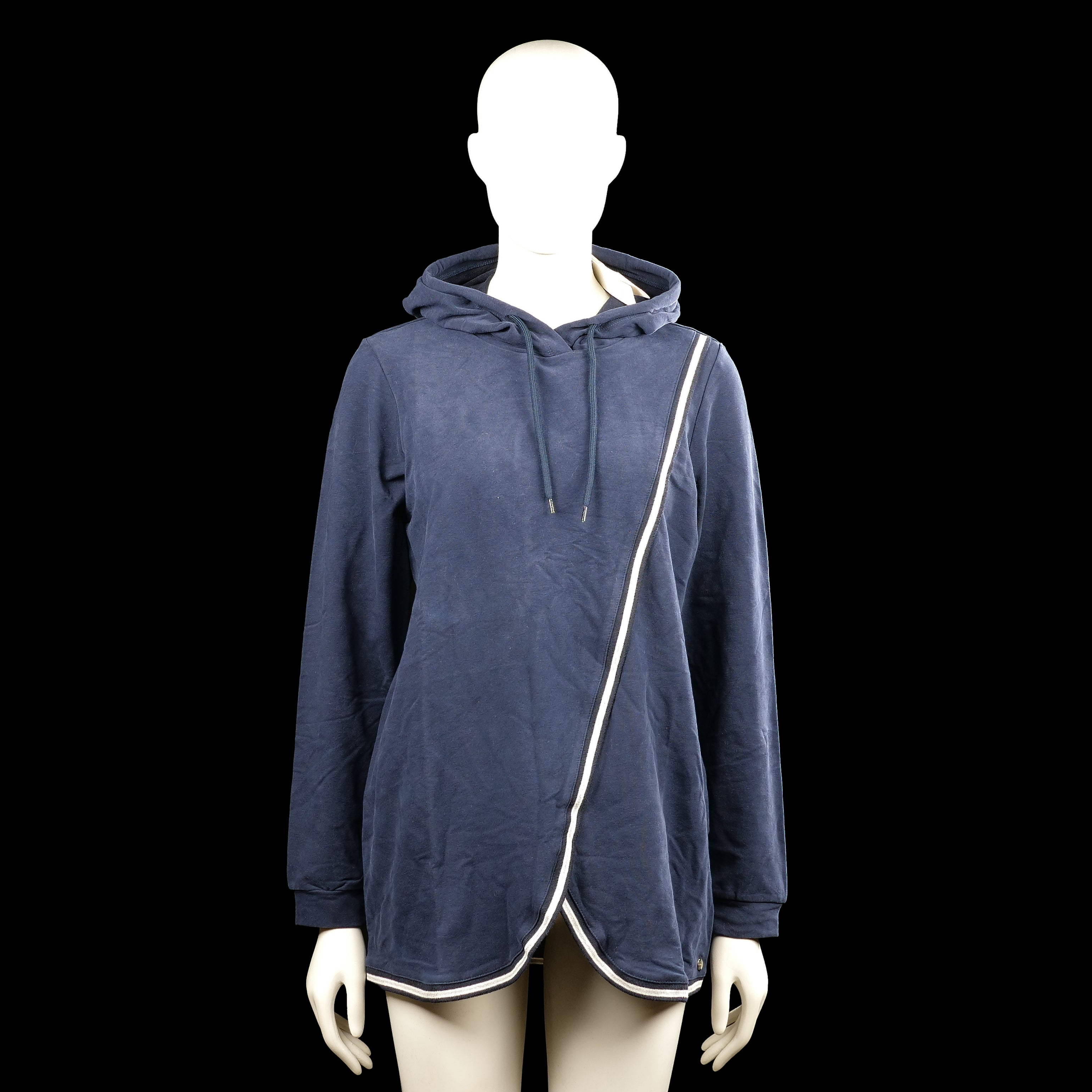 Hoodie - Navy & White - Size XL - (NEW)
