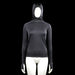 H&m sport - Hoodie - Charcoal - Size XS - Charcoal solid hooded top with long sleeves and a straight hem. Features extended cuffs with thumbhole openings.