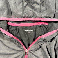 Hoodie - Black & Pink - Size M