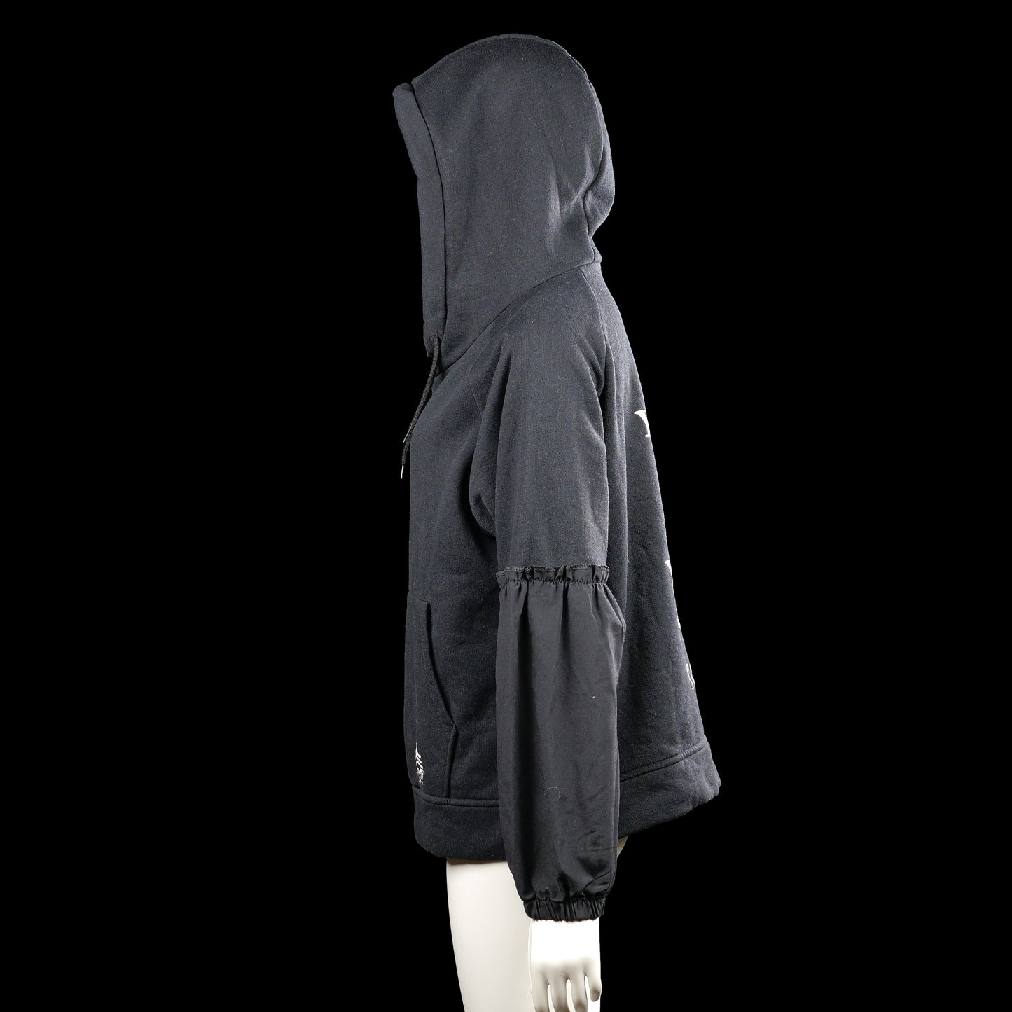 Hoodie - Black & White - Size XL