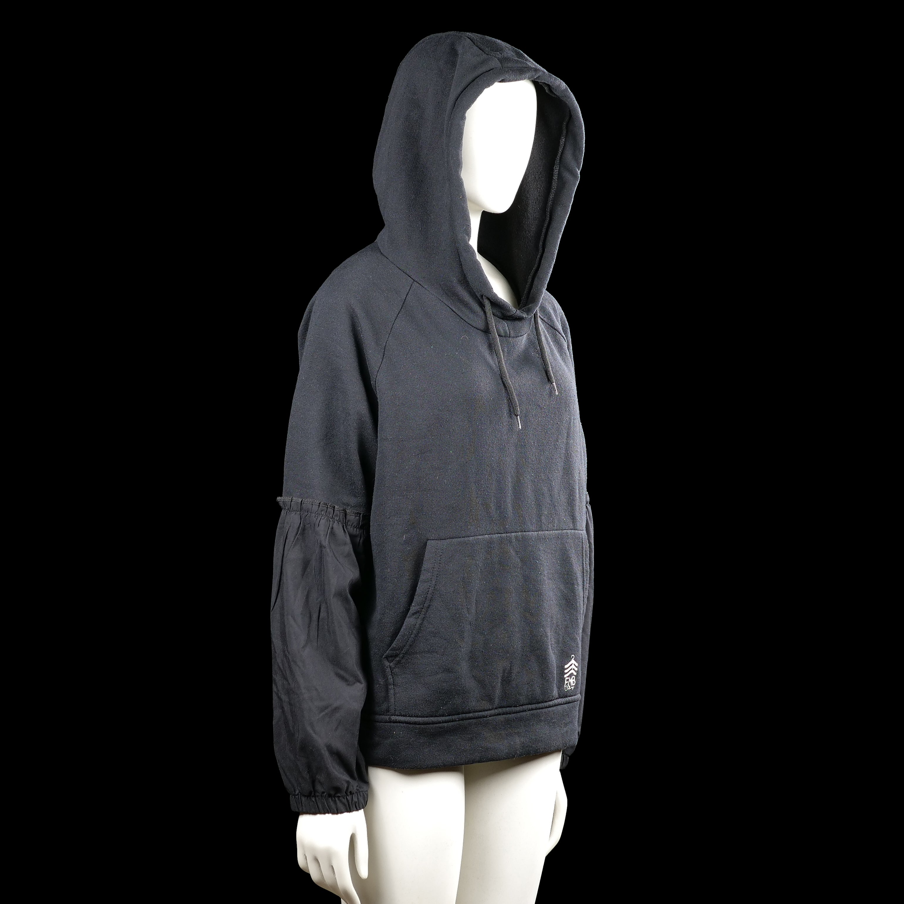 Hoodie - Black & White - Size XL