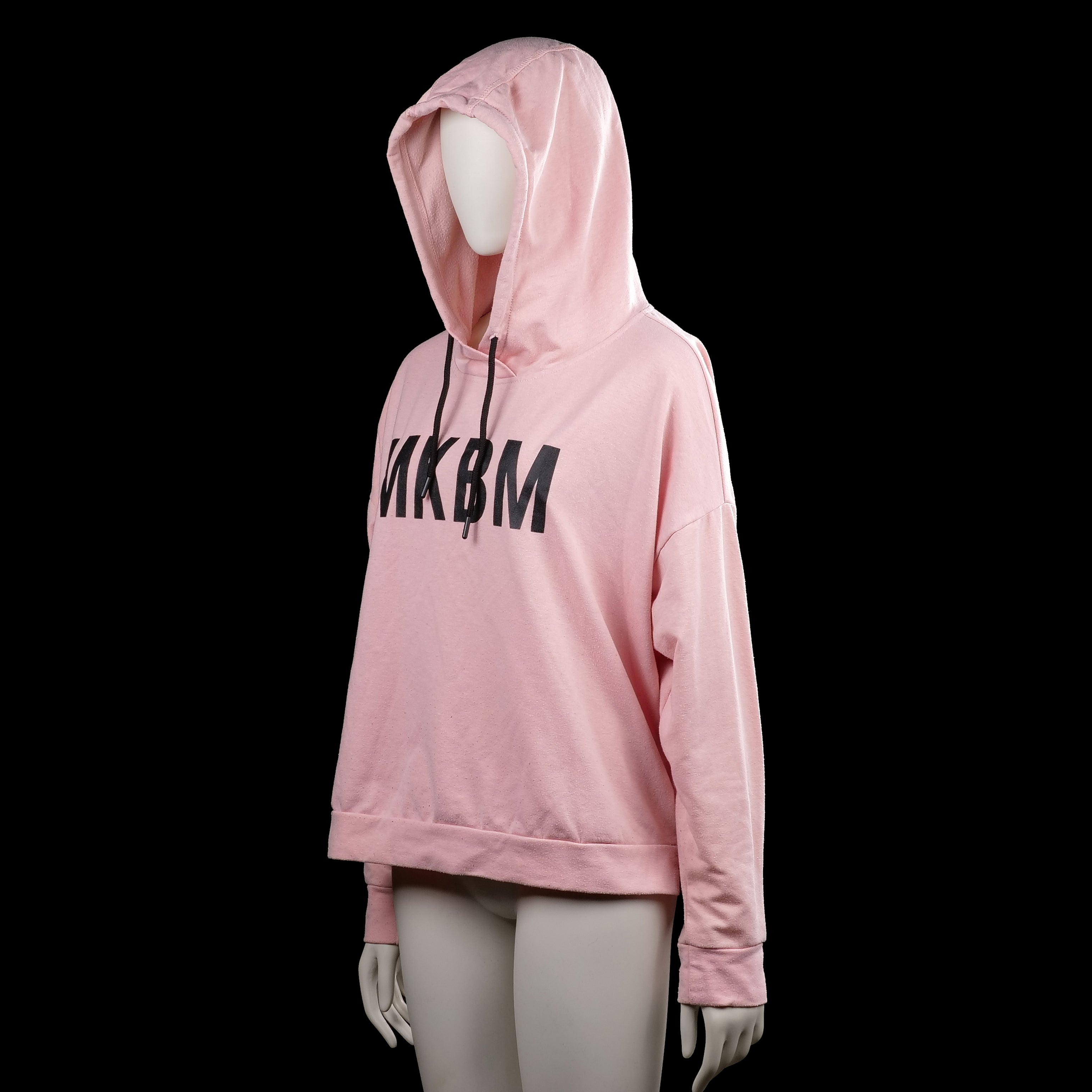 Hoodie - Pink & Black - Size XL