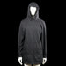 H&M Divided - Hoodie - Charcoal - Size XS - Charcoal solid hooded sweatshirt with long sleeves and ribbed cuffs. Features a front kangaroo pocket and a straight hem.