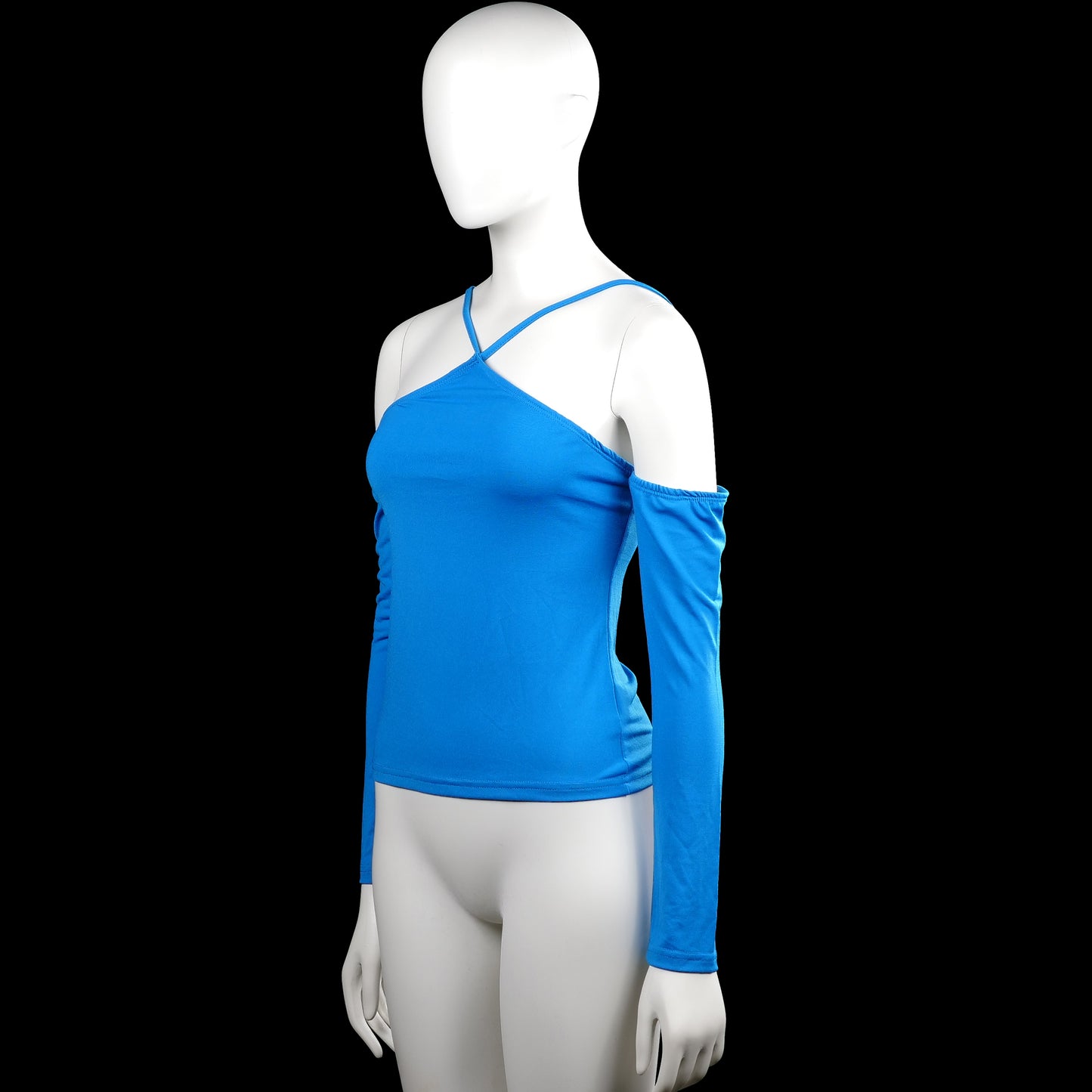 Long-sleeve top - Royal Blue - Size M