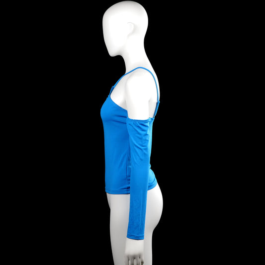 Long-sleeve top - Royal Blue - Size M