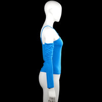 Long-sleeve top - Royal Blue - Size M