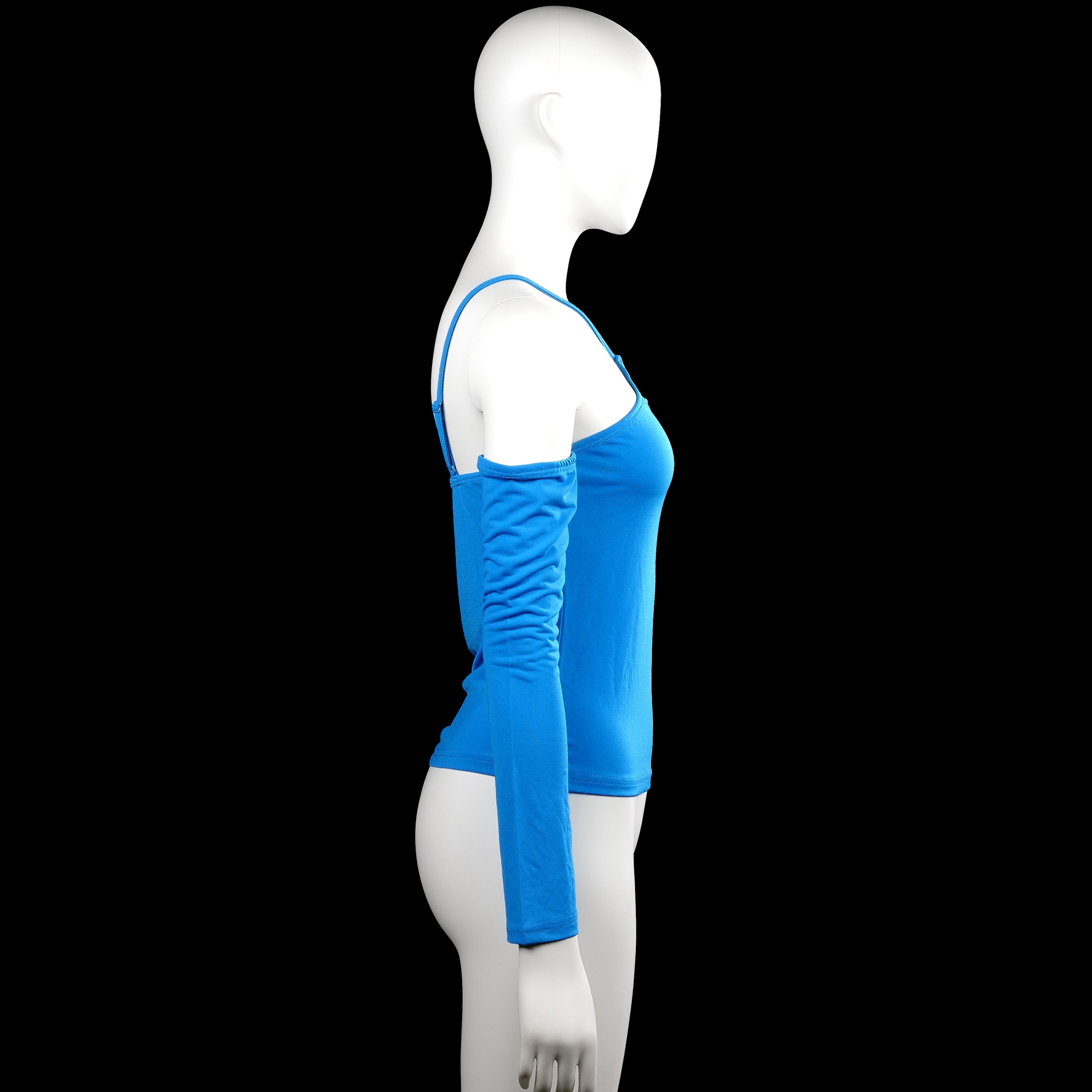 Long-sleeve top - Royal Blue - Size M