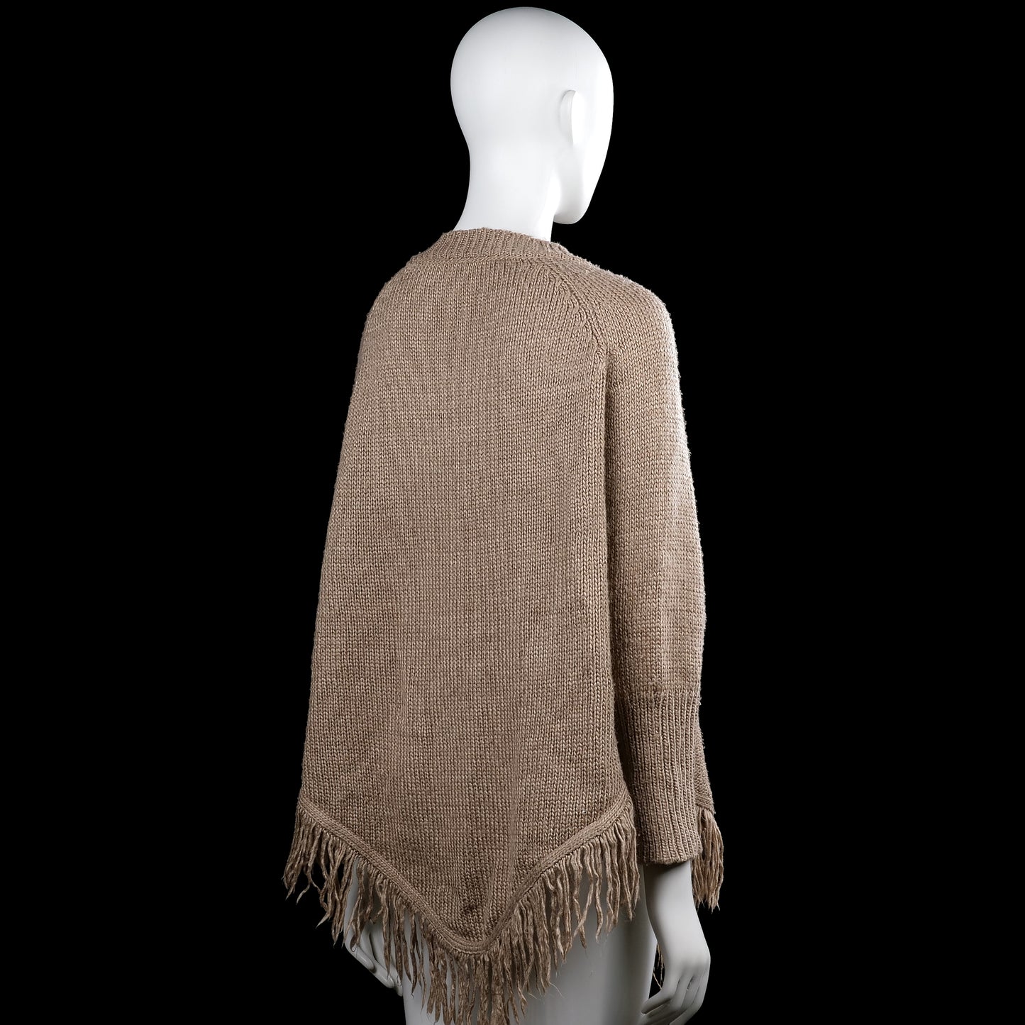 Poncho - Taupe - Size XL