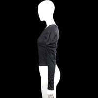 Long-sleeve top - Black - Size S