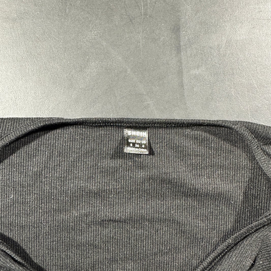 Long-sleeve top - Black - Size S