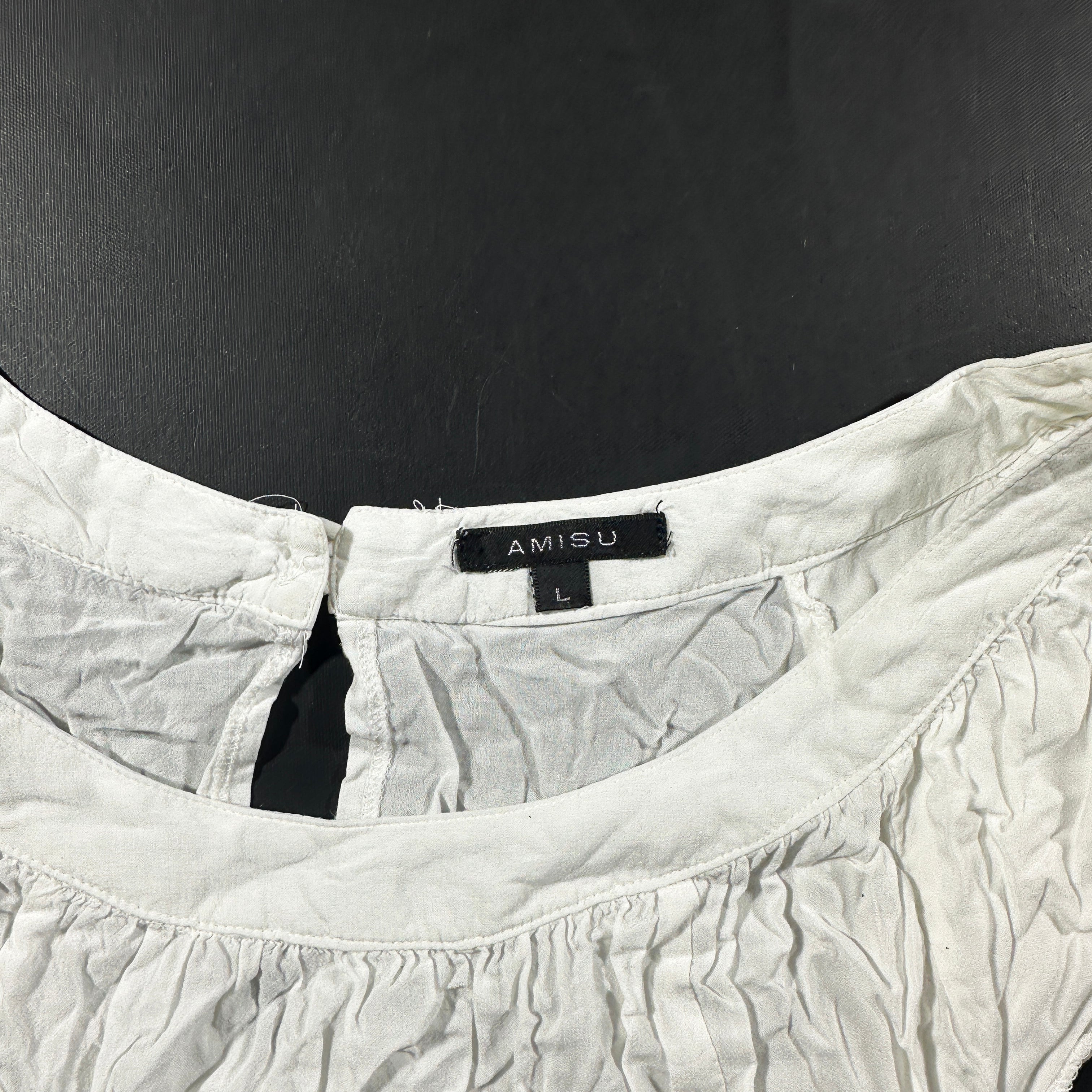 Blouse - White - Size L
