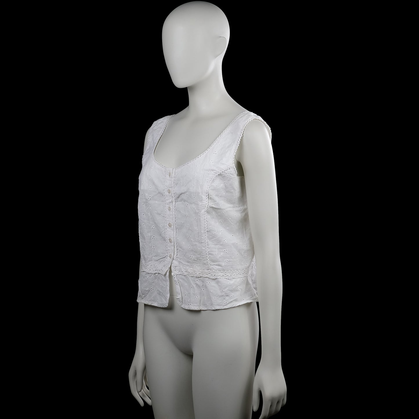 Tank top - White - Size 40