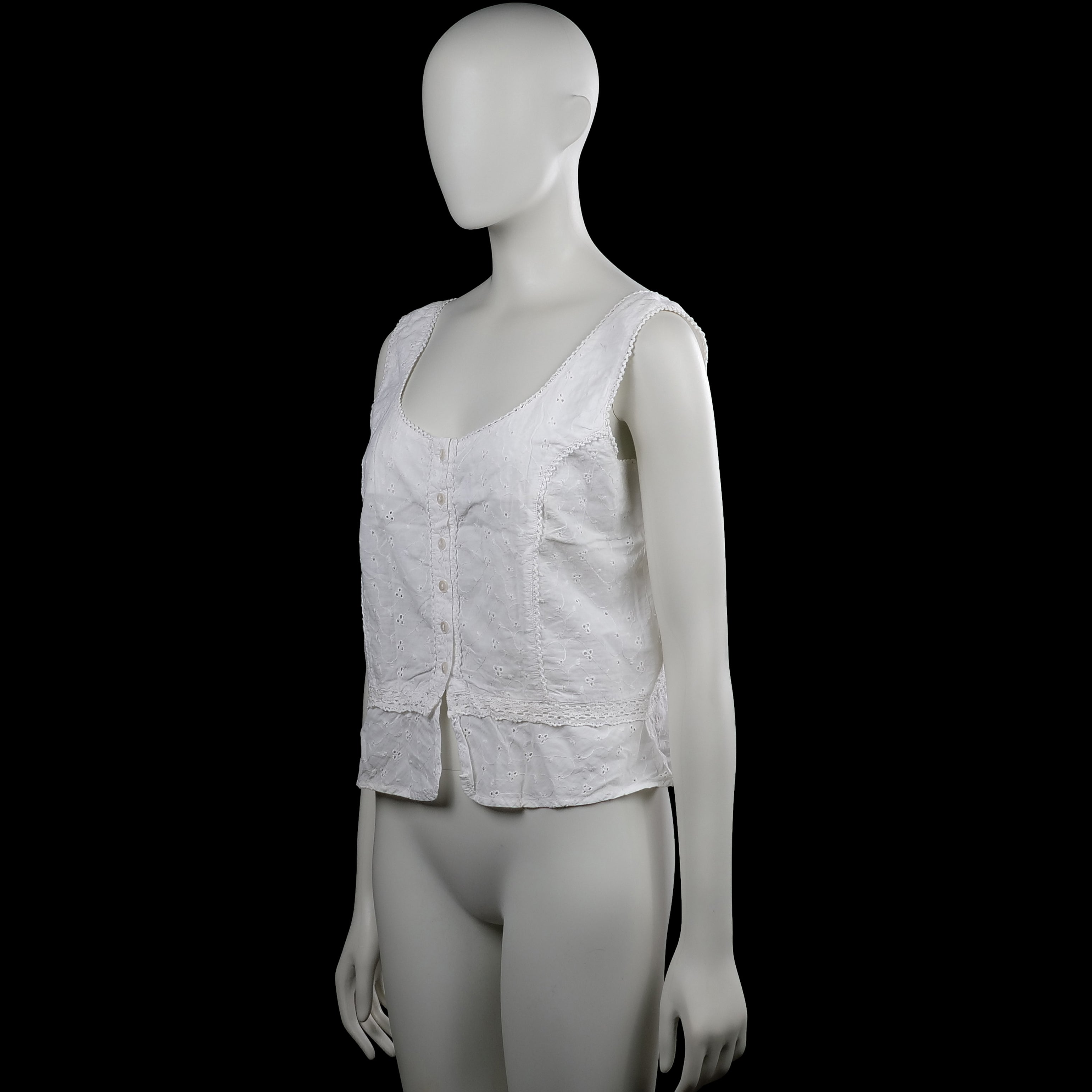 Tank top - White - Size 40
