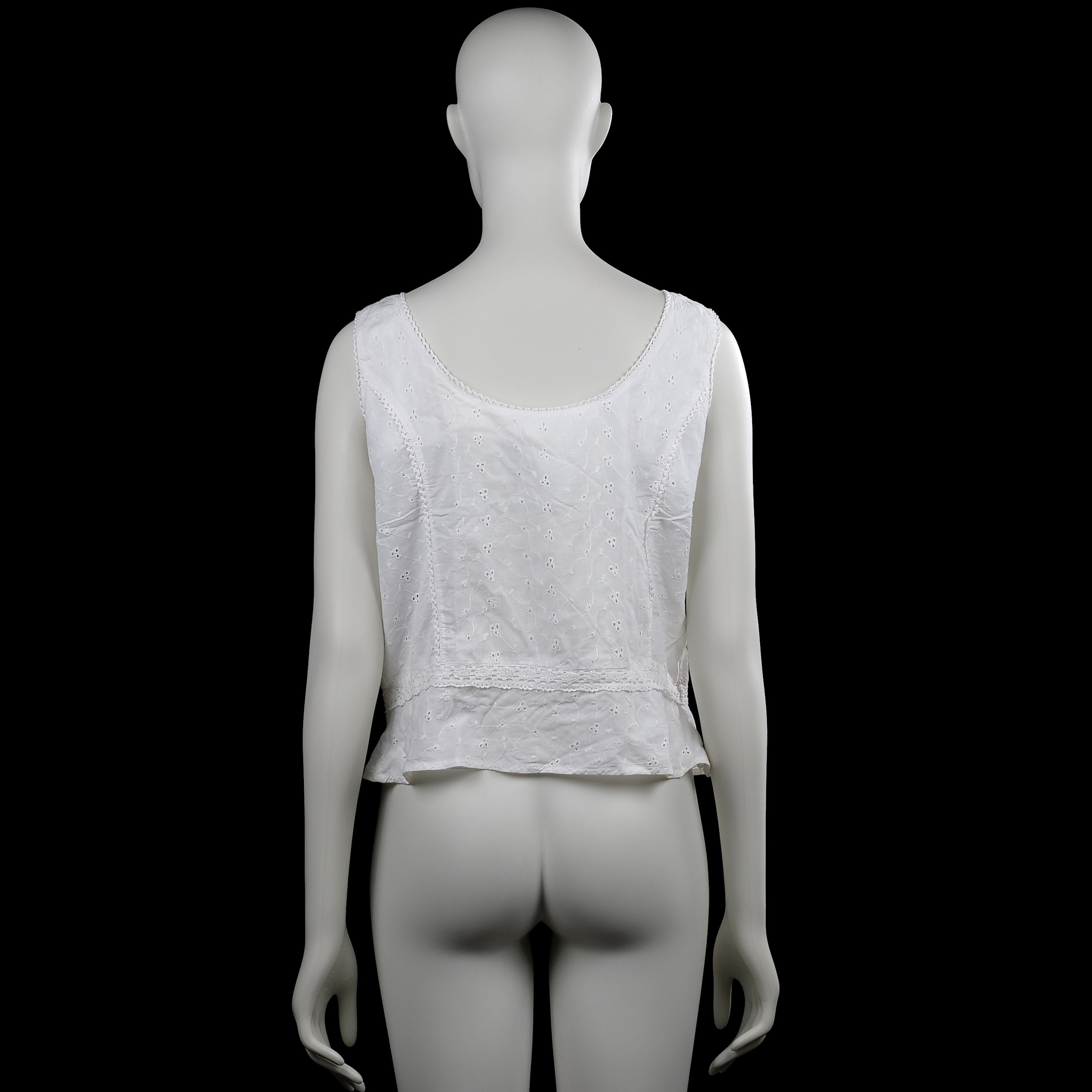 Tank top - White - Size 40
