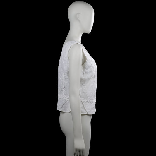Tank top - White - Size 40