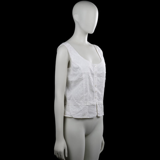 Tank top - White - Size 40