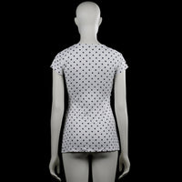 T-shirt - White & Black - Size S
