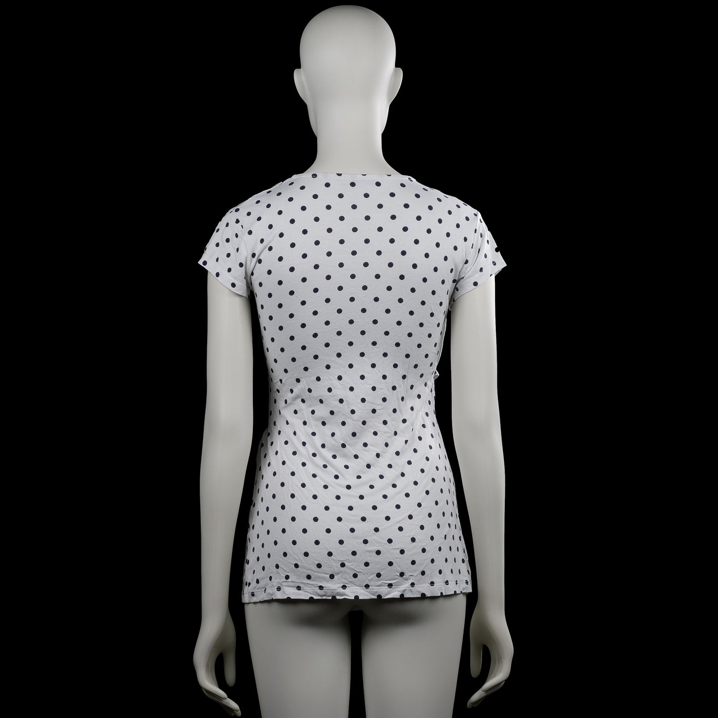 T-shirt - White & Black - Size S