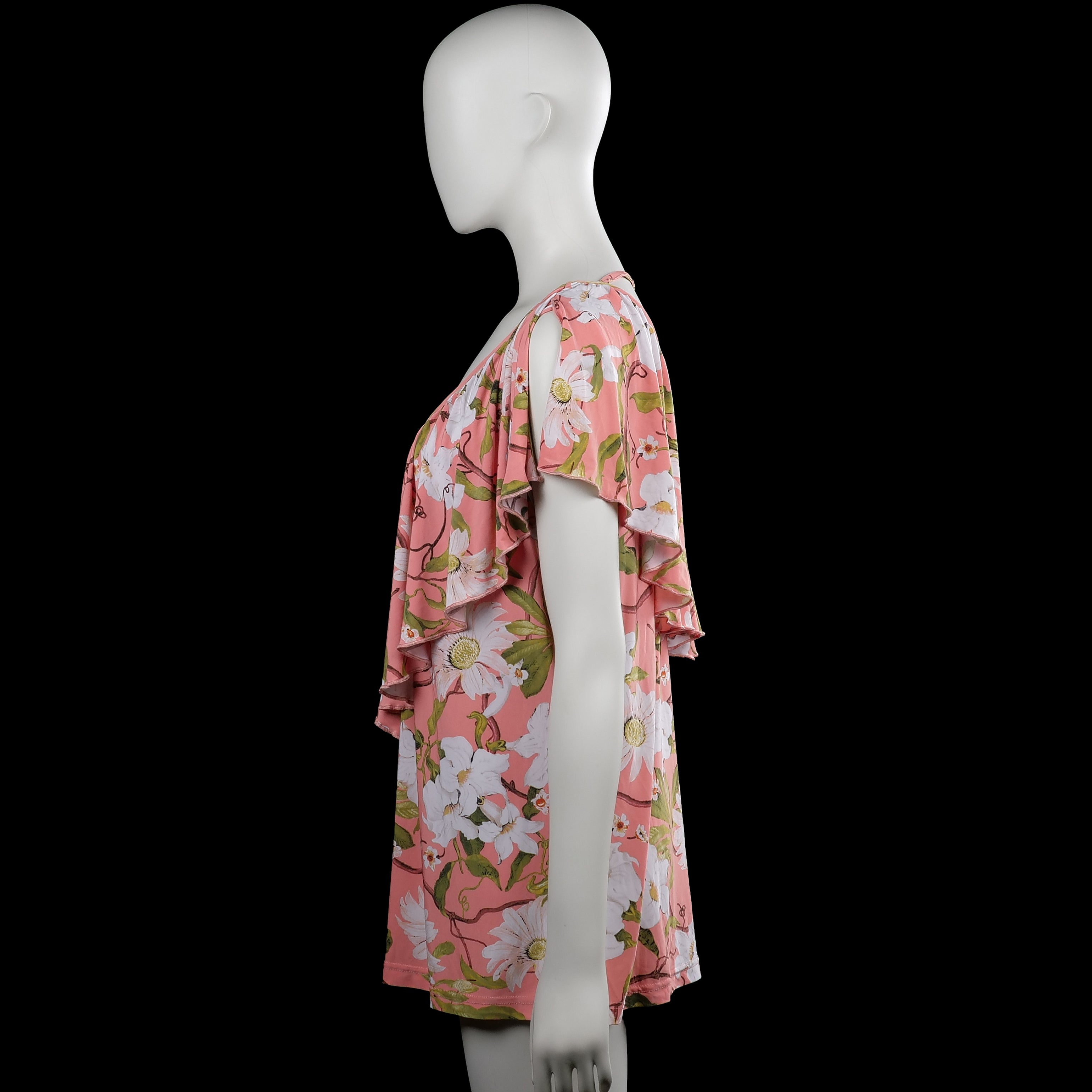 Tunic - Pink & White - Size XL